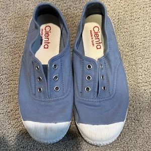 Cienta Kids Canvas Slip On Sneaker for Girl or Boy